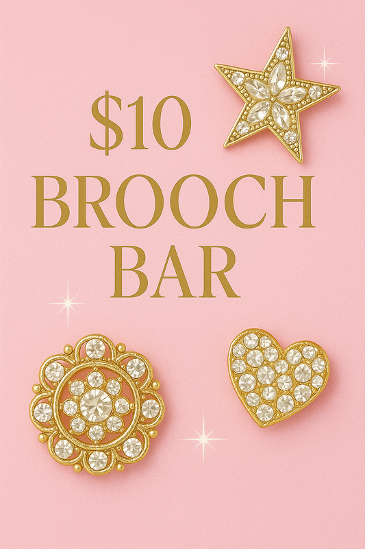 $10 Brooch Bar